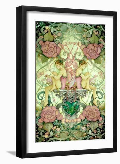 The Emerald Heart-Linda Ravenscroft-Framed Giclee Print
