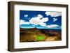 The Emerald Lakes, Tongariro National Park, UNESCO World Heritage Site, North Island, New Zealand-Laura Grier-Framed Photographic Print