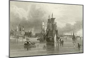 The Emigrant Ship-Samuel Austin-Mounted Giclee Print