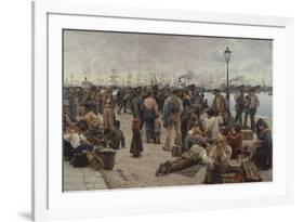 The Emigrants, 1896-Angelo Tommasi-Framed Premium Giclee Print