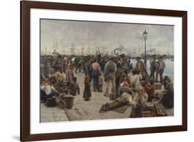 The Emigrants, 1896-Angelo Tommasi-Framed Premium Giclee Print