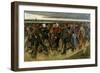 The Emigrants, Triptych-Eugene Laermans-Framed Giclee Print