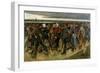 The Emigrants, Triptych-Eugene Laermans-Framed Giclee Print