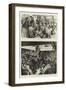 The Emigration of the Russian Jews, Sketches on Board the Guion Liner, Wisconsin-null-Framed Giclee Print