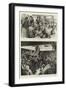 The Emigration of the Russian Jews, Sketches on Board the Guion Liner, Wisconsin-null-Framed Giclee Print
