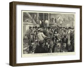 The Emigration of the Russian Jews-Charles Joseph Staniland-Framed Giclee Print