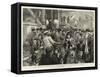 The Emigration of the Russian Jews-Charles Joseph Staniland-Framed Stretched Canvas