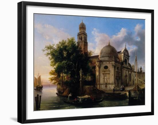 The Emilian Chapel of the Isle of San Michele in Venice. 1886-Federico Moja-Framed Giclee Print