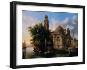 The Emilian Chapel of the Isle of San Michele in Venice. 1886-Federico Moja-Framed Giclee Print