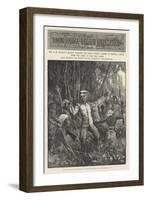 The Emin Pasha Relief Expedition-Thomas Walter Wilson-Framed Giclee Print