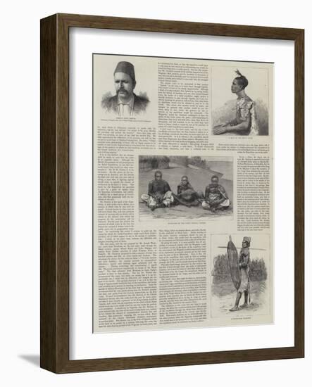 The Emin Pasha Relief Expedition-null-Framed Giclee Print