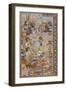 The Emperor Akbar Hunts at Sanganer on His Way to Gujarat, 1600-10-Mukund-Framed Premium Giclee Print