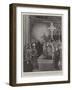 The Emperor and Empress at the Consecration of the Church of the Redeemer, Jerusalem-Henry Marriott Paget-Framed Giclee Print