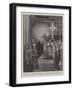 The Emperor and Empress at the Consecration of the Church of the Redeemer, Jerusalem-Henry Marriott Paget-Framed Giclee Print