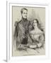 The Emperor and Empress of Brazil-null-Framed Giclee Print