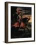 The Emperor Charles V (1500-58) on Horseback in Muhlberg, 1548-Titian (Tiziano Vecelli)-Framed Giclee Print