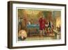 The Emperor Charles V and the German Merchant Anton Fugger, 1552-null-Framed Giclee Print