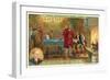 The Emperor Charles V and the German Merchant Anton Fugger, 1552-null-Framed Giclee Print