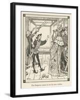 The Emperor Comes to See His New Clothes-Henry Justice Ford-Framed Art Print