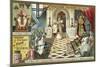 The Emperor Frederick II Takes the Crown of Jerusalem in the Church of the Holy Sepulchre-null-Mounted Giclee Print