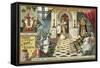 The Emperor Frederick II Takes the Crown of Jerusalem in the Church of the Holy Sepulchre-null-Framed Stretched Canvas