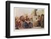The Emperor Julian (Known as "The Apostate") Presides Over a Conference-E. Armitage-Framed Premium Photographic Print