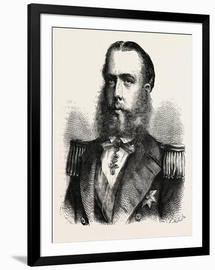 The Emperor Maximilian, He Was the Only Monarch of the Second Mexican Empire, Mexico, 1870S-null-Framed Giclee Print