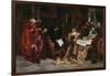 The Emperor Maximilian Receives the Venetian Ambassadors in Verona, 1879-Carl Ludwig Friedrich Becker-Framed Giclee Print