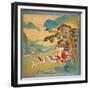 The Emperor Mu Wang (circa 985-circa 907 BC) of the Chou Dynasty in His Chariot-null-Framed Giclee Print