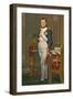 The Emperor Napoleon in His Study at the Tuileries, 1812-Jacques-Louis David-Framed Giclee Print