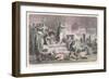 The Emperor Nero Watches Rome Burn-H. Leutemann-Framed Art Print