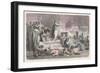 The Emperor Nero Watches Rome Burn-H. Leutemann-Framed Art Print