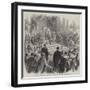 The Emperor of Austria Meeting the Hungarian Parliament in the Palace of Buda, Pesth-null-Framed Giclee Print