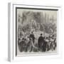 The Emperor of Austria Meeting the Hungarian Parliament in the Palace of Buda, Pesth-null-Framed Giclee Print