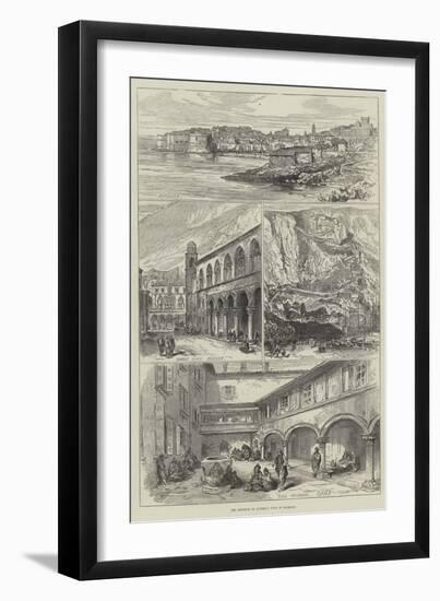 The Emperor of Austria's Tour in Dalmatia-null-Framed Giclee Print