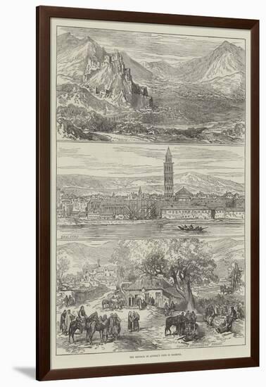 The Emperor of Austria's Tour in Dalmatia-null-Framed Giclee Print