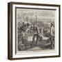 The Emperor of Austria's Visit to Venice, the Emperor Taking Leave of the Princess of Piedmont-null-Framed Giclee Print