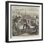 The Emperor of Austria's Visit to Venice, the Emperor Taking Leave of the Princess of Piedmont-null-Framed Giclee Print