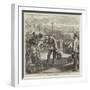 The Emperor of Austria's Visit to Venice, the Emperor Taking Leave of the Princess of Piedmont-null-Framed Giclee Print