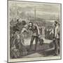 The Emperor of Austria's Visit to Venice, the Emperor Taking Leave of the Princess of Piedmont-null-Mounted Giclee Print