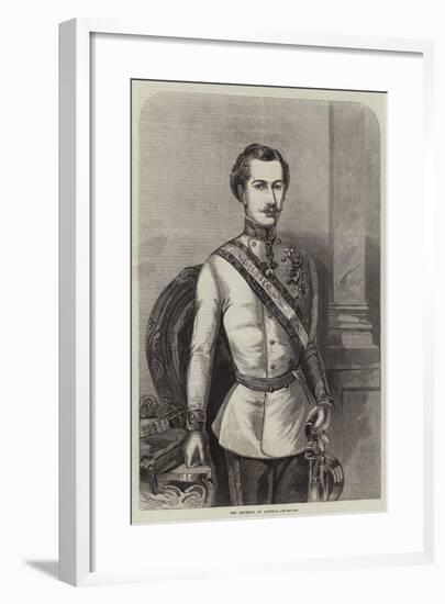 The Emperor of Austria-null-Framed Giclee Print