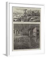 The Emperor of Germany at Milan-null-Framed Giclee Print