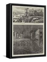 The Emperor of Germany at Milan-null-Framed Stretched Canvas