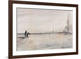 The Emperor Penguin Rookery, Cape Crozier-Edward Adrian Wilson-Framed Giclee Print