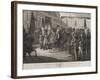 The Emperor Reviewing His Troops at the Carrousel, 21st March 1815, Engraved by Moreau-Maximilien Pierre Kepfer-Framed Giclee Print