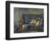 The Emperor Severus Rebuking His Son, Caracalla, for Wanting to Assassinate Him-Jean Baptiste Greuze-Framed Giclee Print