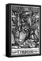 The Emperor Visited by Death, 1538-Hans Holbein the Younger-Framed Stretched Canvas