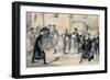 The Emperor Weit-Soong and His Court, Taken Prisoners by the Tartars, 1847-JW Giles-Framed Giclee Print