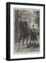 The Emperor William II and His Son-null-Framed Giclee Print