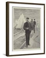 The Emperor William on Board the Imperial Yacht Meteor-Henry Charles Seppings Wright-Framed Giclee Print